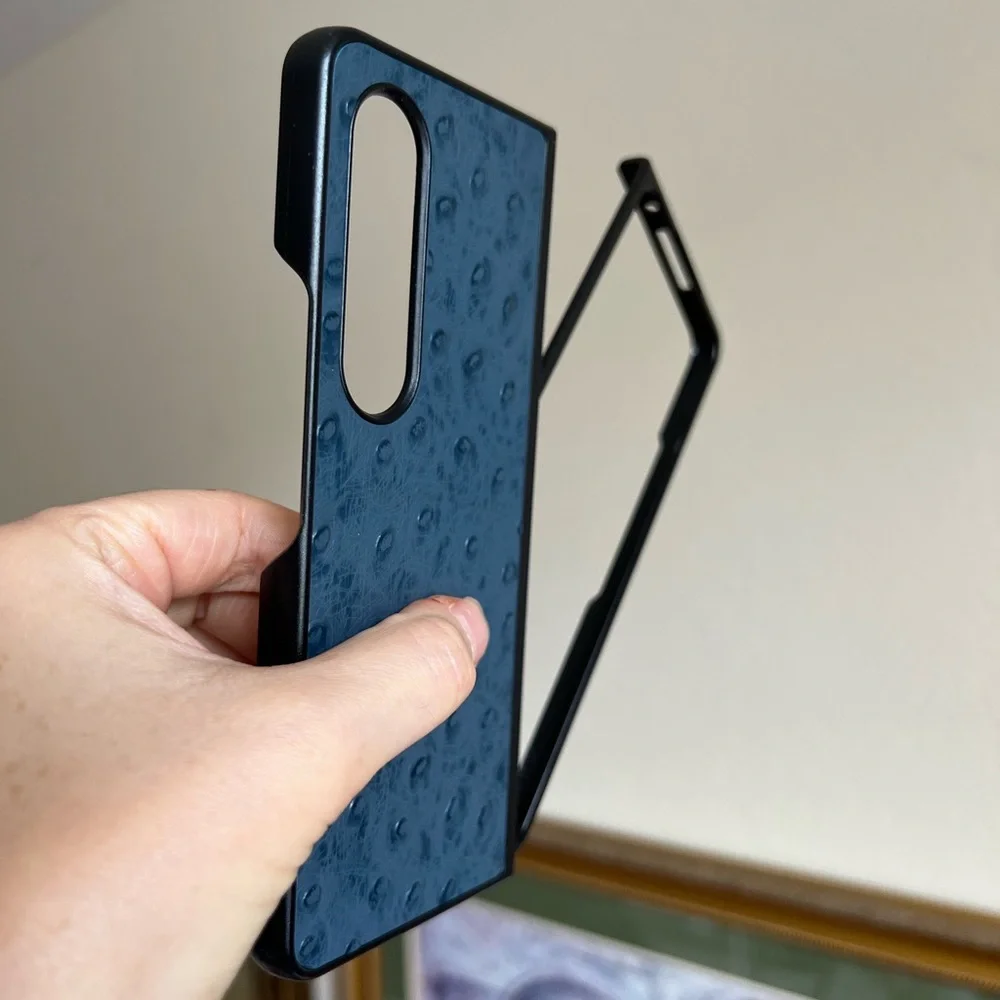 For Samsung Galaxy z fold 4 5G/z fold4 5G genuine leather phone case